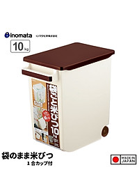 Thùng Nhựa Đựng Gạo Inomata 10Kg 1253