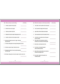 Sách Toán Tài năng 4, Toán lớp 4 ( Bộ 2 cuốn 4A, 4B, 9 - 10 tuổi )