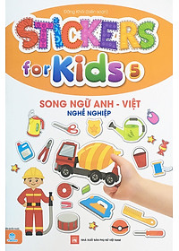 Sticker for kids song ngữ anh việt – nghề nghiệp tập 5 – >>> top1shop >>> tiki.vn