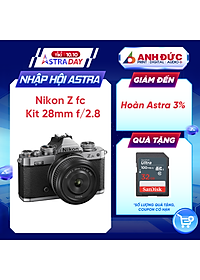 Combo Máy Ảnh Nikon Z FC + Kit 16-50mm F3.5-6.3 VR Natural Gray – Hàng Chính Hãng (Tặng Thẻ 32GB)