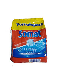 Combo 5 bịch bột Rửa Ly - Bát Somat 1,2 Kg - Đức