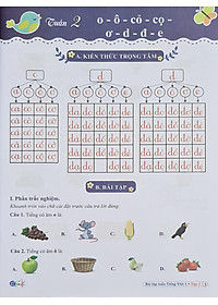 Combo Sách - Bài tập tuần Tiếng Việt 1 tập 1 + 2 ( Cánh Diều )