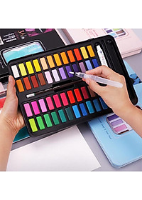Lalunavn Màu Nước 48 màu Giorgione FULL màu Cao Cấp, Màu vẽ viên nén hạnh phúc - B56