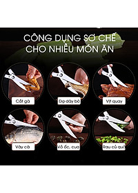 Kéo Bếp Đa Năng, Kéo Cắt Thịt Gà Vịt