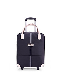 Vali kéo du lịch kèm túi xách thời trang, vali vải dù chống thấm nước