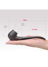 Tẩu gỗ Bạch Đàn sành điệu dành cho Nam - T0152