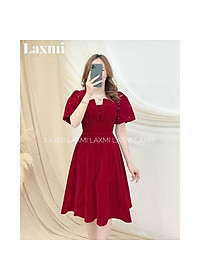 ĐẦM UMI KIỂU DÁNG XÒE,2 MÀU SANG CHẢNH,CHẤT LIỆU THOÁNG MÁT