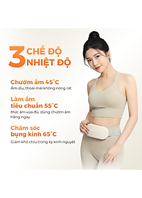 [MẪU MỚI 2025] Máy Massage Giảm Đau Bụng Kinh  LS01 - Hỗ Trợ Chống Lão Hoá Da Sau Sinh