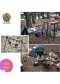  Giá Treo Đồ Tiện Lợi Thiết Kế 4 Móc dùng Cho Du Lịch Dã Ngoại Cắm Trại NatureHike NH19BJ082