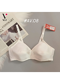 Áo lót nữ mỏng, không đệm mút, không gọng Vicci AV.08 mềm mại, thoáng mát tạo cảm giác dễ chịu, thoải mái tuyệt đối, phù hợp cho người ngực to, bà bầu, phụ nữ trung niên