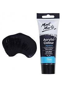 Màu Acrylic Mont Marte 75 ML MSCH7532 - Màu Lamp Black
