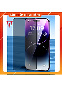 Kính cường lực chống nhìn trộm vuốt mượt cho điện thoại Iphone 13 / ip 13 pro / ip 13 pro max - hàng chính hãng