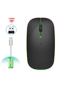 Chuột Không Dây Sạc Pin HXSJ M402 - Hàng chính hãng