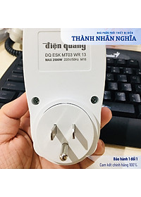 Ổ cắm hẹn giờ Điện Quang ĐQ ESK MT03 WR 13