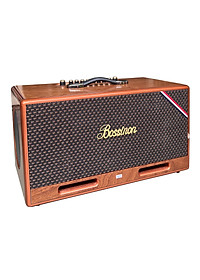 Loa karaoke xách tay K3 PLus Thương hiệu Bossinon công suất 600W-Thùng loa sơn vân gỗ phủ bóng chống trầy, 6 dường tiếng - HÀNG CHÍNH HÃNG