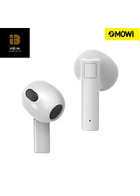 Tai nghe True Wireless XMOWI T2 Bluetooth5.0, điều khiển cảm ứng, chế độ gaming, hỗ trợ nghe đơn hoặc đôi 2 bên tai với micro HD chống ồn dành cho IOS và Android- Hàng Chính Hãng