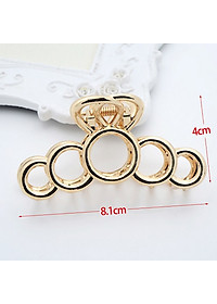 kẹp tóc sau kim loại trang trí tóc phong cách Vintage