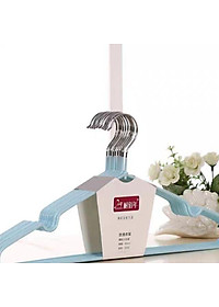 Set 10 móc phơi quần áo inox dày bọc nhựa cao cấp