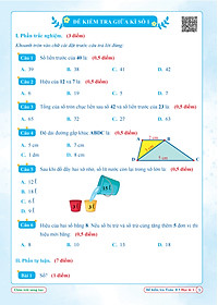 Combo Bài Tập Tuần và Đề Kiểm Tra Toán, Tiếng Việt Lớp 2 - Chân Trời Sáng Tạo - Học kì 1