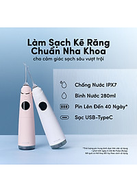 Máy Tăm Nước Zenyum Waterflosser Pro - Công nghệ Singapore
