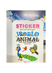 Sách Sticker - Thế giới động vật
