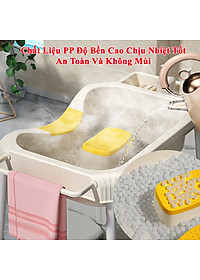 Chậu Gội Đầu Tại Giường Kèm Chân KUNBE Tặng Lược Massage Và Cốc Gội Đầu