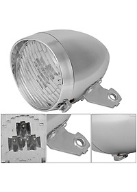 Đèn pha xe đạp phong cách cổ điển 3 đèn LED