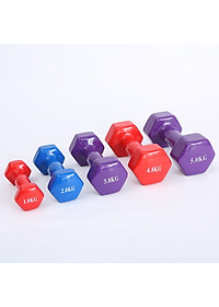 Tạ Tay Nam Nữ 1KG,2KG.3KG,4KG,5KG,6KG,7KG,8KG Bọc Cao Su Trơn Lõi Gang Cao Cấp(SẢN PHẨM LÀ 1 CÁI TƯƠNG ỨNG VỚI KG)