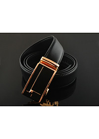 Thắt lưng nam cao cấp AT Leather P110 - Đen