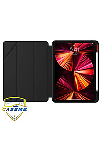 Bao da Nillkin Bevel Leather dành cho Apple iPad Pro 11 inch M1 2021 ( Có Khay Để Bút ) -  Hàng Chính Hãng