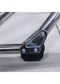 KHUNG VÕNG XẾP DUY LỢI INOX - CỠ NHỎ (KHÔNG BAO GỒM VÕNG LƯỚI) - TẶNG 10 MÓC ÁO KÉP NHỰA CAO CẤP DUY LỢI