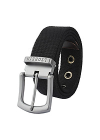 Thắt Lưng Nam Vải Dù US ARMY Mặt Khóa Truyền Thống, Phong Cách Cổ Điển Mặt Khóa Hợp Kim Thép Chống Ghỉ Cao Cấp -HÀNG CHÍNH HÃNG