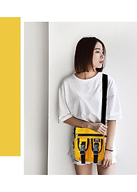 Túi đeo chéo nam nữ unisex Hàn quốc thời trang BEE GEE 080 hot trend 2020 chống thấm nước