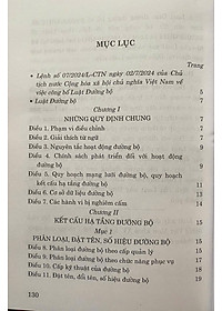 Luật Đường Bộ Năm 2024