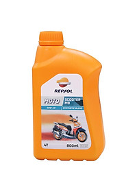 Combo nhớt xe tay ga cao cấp Repsol Scooter 10W40 800ml tặng nhớt hộp số Repsol Gear Oil 120ml