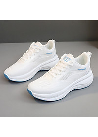 Giày thể thao nữ, giày chạy bộ đế êm nhẹ, thoáng khí đế cao su đúc, chống trơn trượt hạn chế mòn  – GNU2066