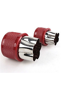 Bộ Dụng Cụ Cắt Tỉa Rau Củ Quả Inox 8 Món, Bộ Khuôn Cắt Tạo Hình Rau Củ Quả, Khuôn Làm Bánh - Hàng Loại 1 - Chính Hãng MINIIN