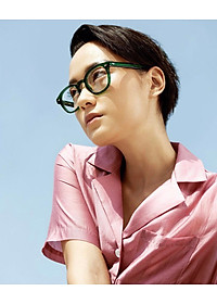 Gọng Kính Cận Nam Nữ, Kính Mắt Vuông To Chống Ánh Sáng Xanh Tia Bức Xạ Nhựa Dày Chắc Chắn