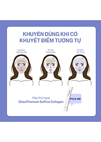 Bột Uống Collagen Gilaa Cao Cấp Kết Hợp Saffron - (60 gói x 2g)