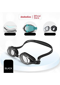 Kính bơi chống sương mờ dododios, chống UV, 100% silicone mềm mại, thiết kế không trơn trượt, độ co giãn, siêu bền
