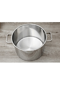 Bộ nồi và chảo chống dính vân đá inox 304 cao cấp Fivestar Plus 5 món nắp kính , tặng 1 vá canh