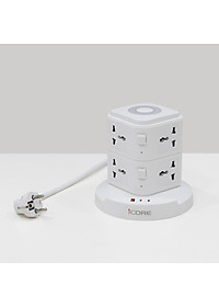 Ổ Cắm Điện Tích Hợp Củ Sạc Nhanh và Đèn Ngủ iCore ITS100C