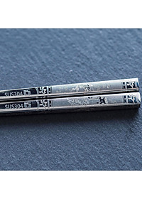 Bộ thìa (muỗng) đũa cơm trưa văn phòng inox 304 DandiHome cao cấp, tiện lợi, vệ sinh