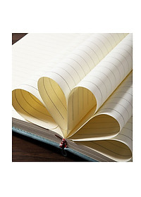 Sổ tay bìa Da PU A5 ghi chép 360 trang mẫu hươu sang trọng Tặng kèm bút viết