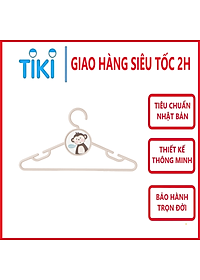Móc Treo Quần Áo, Móc Quần Áo Trẻ Em Hara 188,Treo Đồ Trẻ Em Nhựa Cao Cấp Inochi Tiêu Chẩn Nhật
