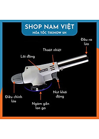Đầu Khò Gas Chuyên Dụng Cầm Tay Nhỏ Gọn Có Điều Chỉnh