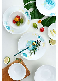 Tô thủy tinh Luminarc Diwali Hiwaii 21cm đựng thức ăn, kháng vỡ, cường lực - 1 cái - V4920