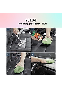 Kem dưỡng ghế da Sonax Leather Care 291141 mẫu 2020 250ml