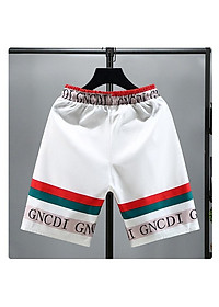 Quần short đùi GNCDI thời trang nam cao cấp TC với họa tiết in con ong và họa tiết sọc trên ống quần hợp thời trang-k021