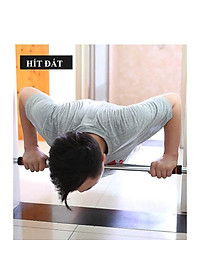 Xà Đơn Treo Tường Thông Minh Di Động Inox Không Cần Bắt Vít DNS011 Chịu Lực 150kg Đại Nam Sport + Kèm Găng Tay Tập Xà